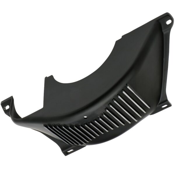 TRANS-DAPT PERFORMANCE PRODUCTS FLEXPLATE COVER; TH350 OR TH400 TRANSMISSION- BLACK ALUMINUM