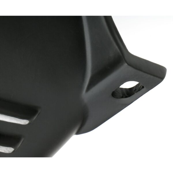 TRANS-DAPT PERFORMANCE PRODUCTS FLEXPLATE COVER; TH350 OR TH400 TRANSMISSION- BLACK ALUMINUM