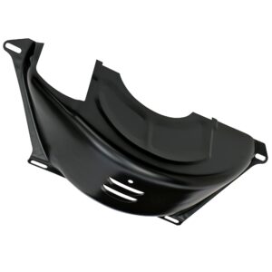 TRANS-DAPT PERFORMANCE PRODUCTS FLEXPLATE COVER; TH350 OR TH400 TRANSMISSION- BLACK STEEL