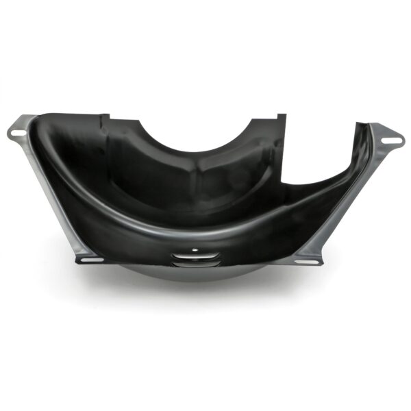 TRANS-DAPT PERFORMANCE PRODUCTS FLEXPLATE COVER; TH350 OR TH400 TRANSMISSION- BLACK STEEL