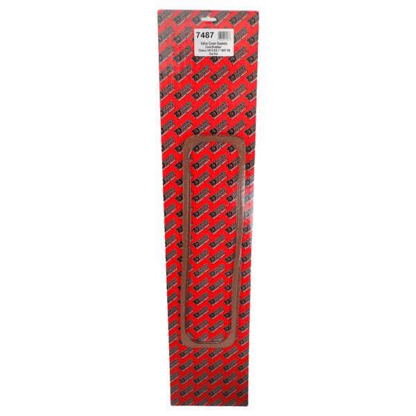 TRANS-DAPT PERFORMANCE PRODUCTS STANDARD CORK VALVE COVER GASKETS- 1987-99 CHEVY 5.0/5.7L; CENTER-BOLT DESIGN