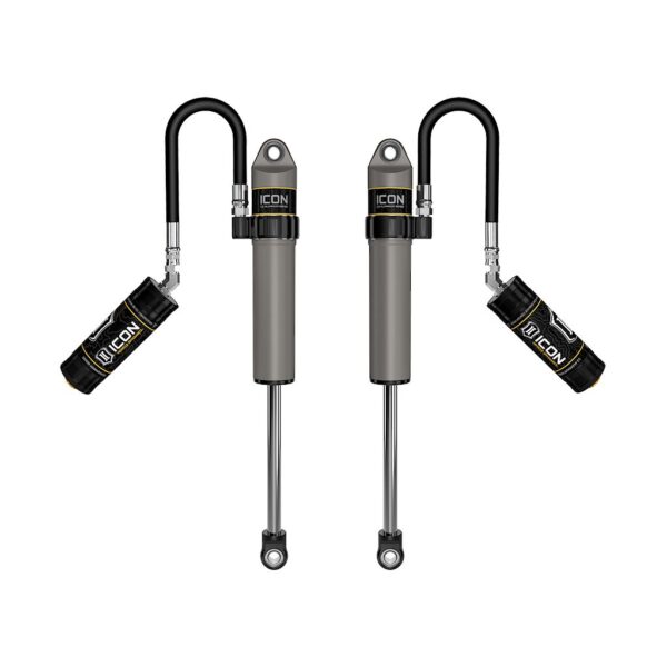 ICON 2020-2023 Jeep Gladiator/2018-2023 Jeep Wrangler JL, 2.5" Lift, Front, V.S. 2.5 Aluminum Series Shock Absorbers, Remote Reservoir, Pair
