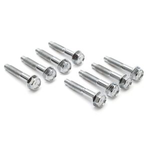 TRANS-DAPT PERFORMANCE PRODUCTS INTAKE MANIFOLD BOLTS; 5/16 IN.-18 X 1-3/4 IN.; HEX WASHER HEAD (8 BOLTS); GRADE 5- CHROME