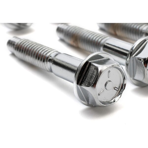 TRANS-DAPT PERFORMANCE PRODUCTS INTAKE MANIFOLD BOLTS; 5/16 IN.-18 X 1-3/4 IN.; HEX WASHER HEAD (8 BOLTS); GRADE 5- CHROME