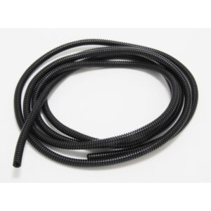 TRANS-DAPT PERFORMANCE PRODUCTS BLACK WIRE HARNESS; CONVOLUTED; 1/4 IN. DIAMETER- (10 FT)