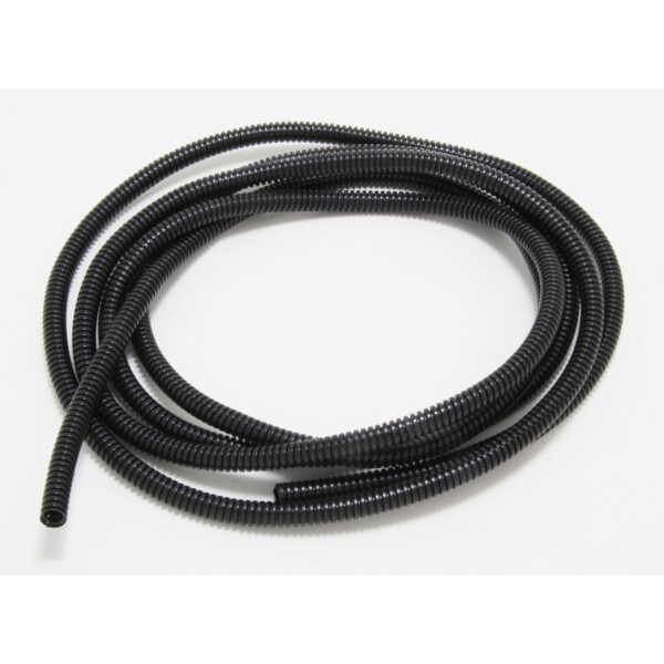 TRANS-DAPT PERFORMANCE PRODUCTS BLACK WIRE HARNESS; CONVOLUTED; 1/4 IN. DIAMETER- (10 FT)