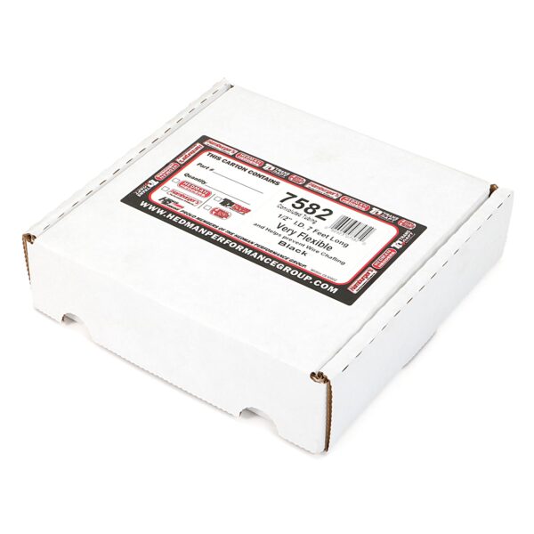 TRANS-DAPT PERFORMANCE PRODUCTS BLACK WIRE HARNESS; CONVOLUTED; 1/2 IN. DIAMETER- (7 FT)
