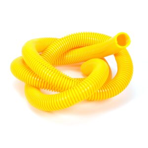 TRANS-DAPT PERFORMANCE PRODUCTS YELLOW WIRE HARNESS; CONVOLUTED; 3/4 IN. DIAMETER- (5 FT)