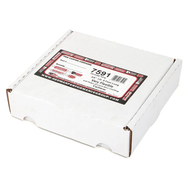 TRANS-DAPT PERFORMANCE PRODUCTS YELLOW WIRE HARNESS; CONVOLUTED; 3/4 IN. DIAMETER- (5 FT)