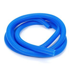 TRANS-DAPT PERFORMANCE PRODUCTS BLUE WIRE HARNESS; CONVOLUTED; 1/2 IN. DIAMETER- (7 FT)