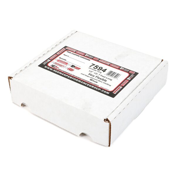 TRANS-DAPT PERFORMANCE PRODUCTS BLUE WIRE HARNESS; CONVOLUTED; 1/2 IN. DIAMETER- (7 FT)