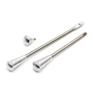TRANS-DAPT PERFORMANCE PRODUCTS COLUMN DRESS-UP KIT; 1965-86 GM VEHICLES- ALUMINUM