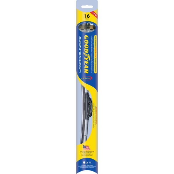 16" Water Repelling Hybrid Wiper Blade with Hybeam Technology