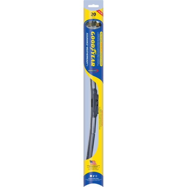 20" Water Repelling Hybrid Wiper Blade with Hybeam Technology