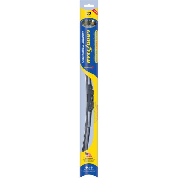 22" Water Repelling Hybrid Wiper Blade with Hybeam Technology