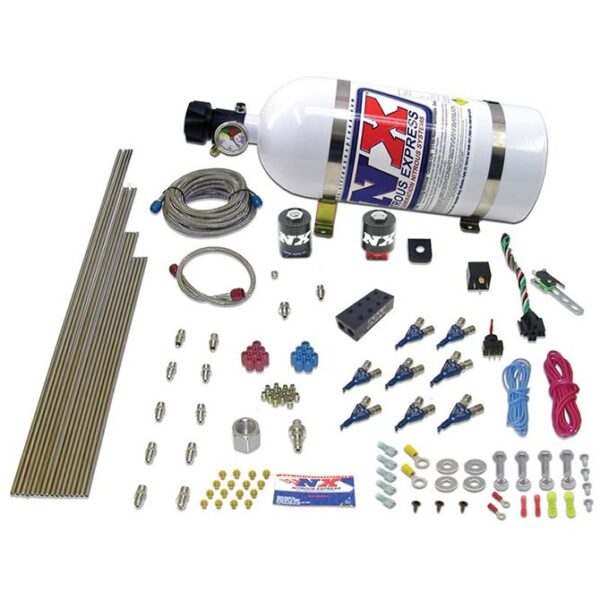 Nitrous Express V8AN GASOLINE EFI (100-150-200-300-400-500HP) WITH COMPOSITE BOTTLE