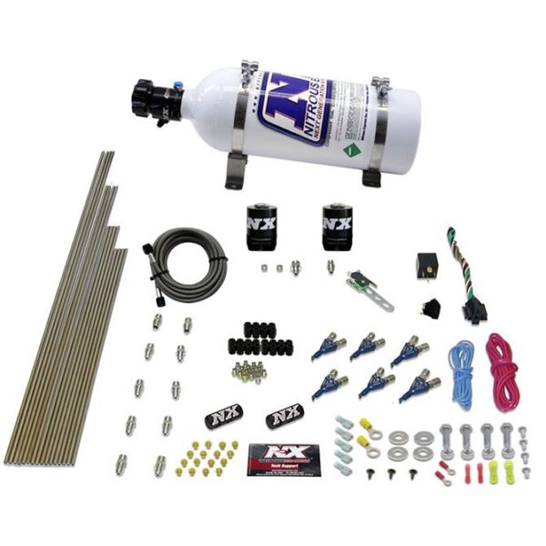 Nitrous Express 6-CYL GAS (150-225-300-375HP) WITH 5LB BOTTLE