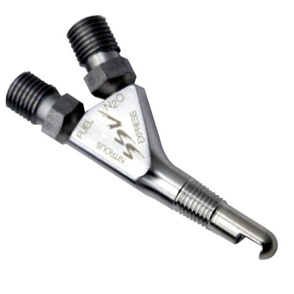 Nitrous Express SSV NOZZLE. 90 DEGREE DISCHARGE STAINLESS STEEL REPLACES ANY 1/16NPT NOZZLE