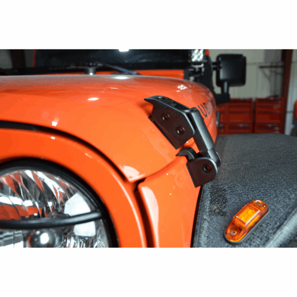 Fishbone Offroad 2007 - 2018 JK Mechanical Hood Catch Kit