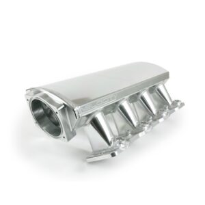 TSP Intake Manifold; TSP Velocity Fab. Aluminum Cathedral Port Angled; Anodized