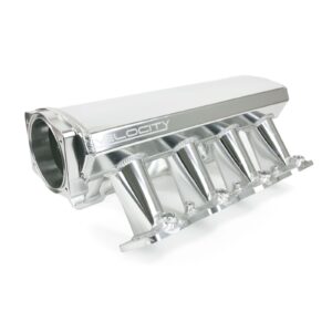 TSP Intake Manifold; TSP Velocity Fab. Aluminum Cathedral Port Hi-Ram; Anodized