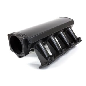 TSP Intake Manifold; TSP Velocity Fab. Aluminum Rectangle Port Hi-Ram; Black
