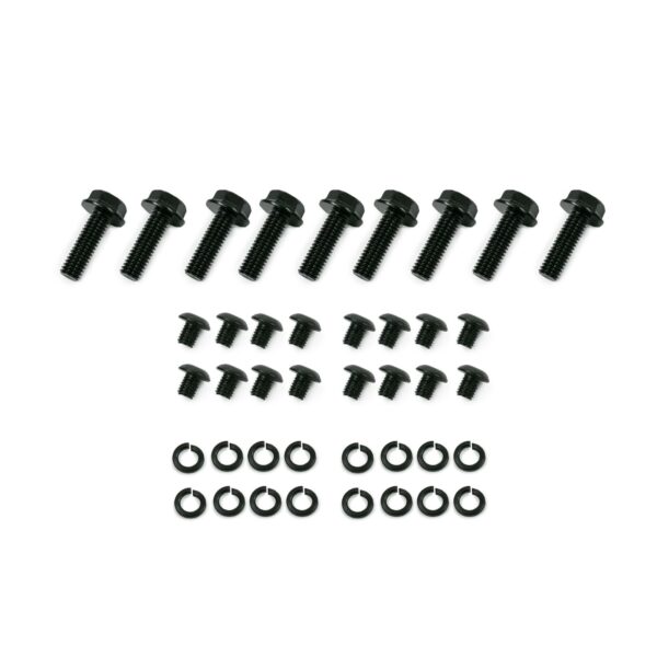 TSP Ignition Coil Brackets; Billet Aluminum; LS2 Car Style; Black