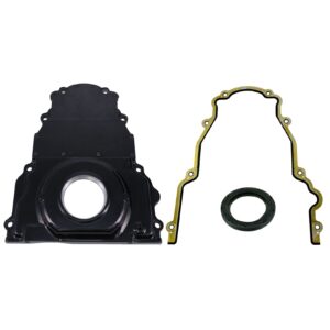 Timing Cover; LS1/LS6; Black Aluminum