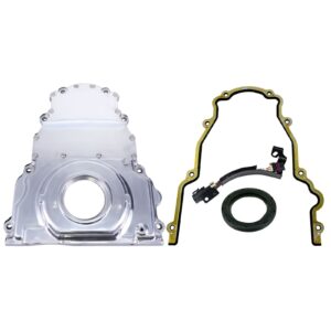 Timing Cover; LS1/LS6; Polished Aluminum