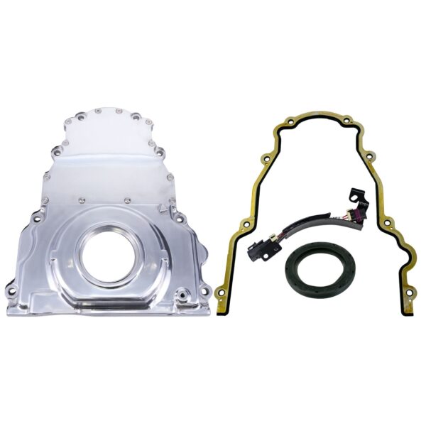 Timing Cover; LS1/LS6; Polished Aluminum