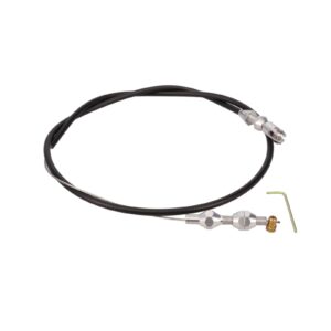 Throttle Cable; LS; 36 Inch; Braided Stainless Steel