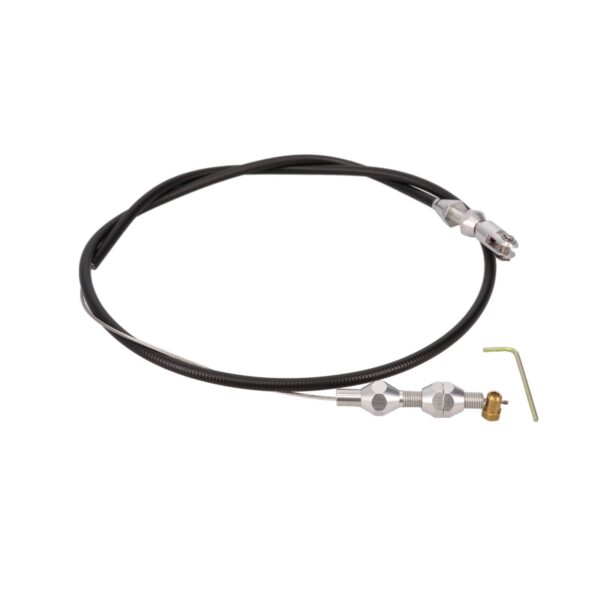 Throttle Cable; LS; 36 Inch; Braided Stainless Steel