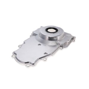 TSP V Series GM LS 1-Piece Natural Aluminum Timing Cover