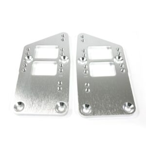 TSP Engine Mount Adapter Plate; Aluminum LS to SBC/BBC; Machined