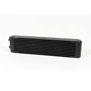 Universal Dual-Pass Oil Cooler / RS Porsche / M22 x 1.5 / 24L x 5.75H x 2.16W