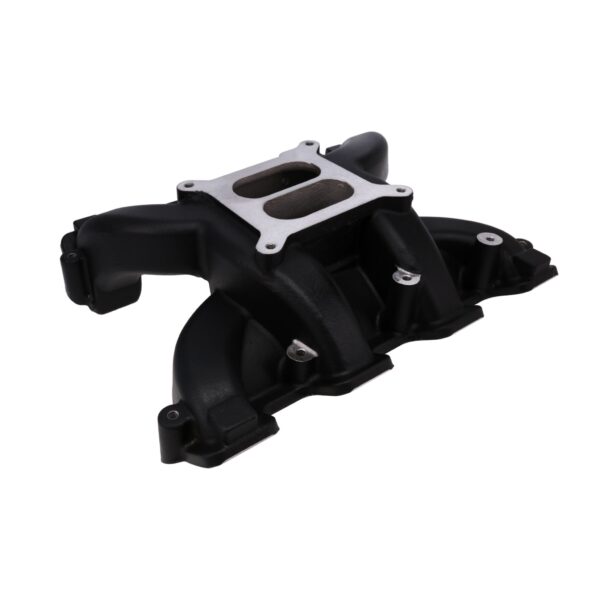 TSP GM LS Rectangle Port Carbureted Dual Plane Black Aluminum Intake Manifold