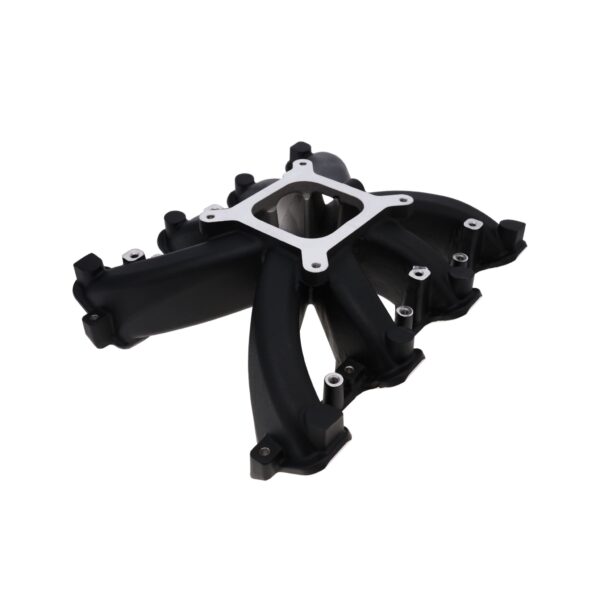 TSP GM LS Rectangle Port Carbureted Single Plane Black Aluminum Intake Manifold