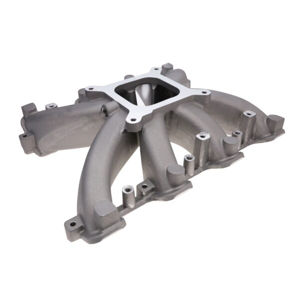 TSP GM LS Rectangle Port Carbureted Single Plane Satin Aluminum Intake Manifold