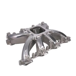 TSP GM LS Rectangle Port EFI Single Plane Polished Aluminum Intake Manifold