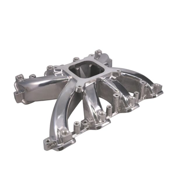 TSP GM LS Rectangle Port EFI Single Plane Polished Aluminum Intake Manifold