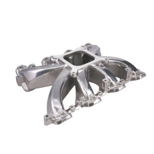 TSP GM LS Cathedral Port EFI Single Plane Polished Aluminum Intake Manifold