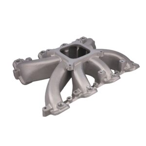 TSP GM LS Cathedral Port EFI Single Plane Satin Aluminum Intake Manifold