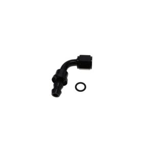 TSP -6AN Female Swivel to 3/8 in. Push-on 90 Degree Fuel Hose End Adapter Fitting