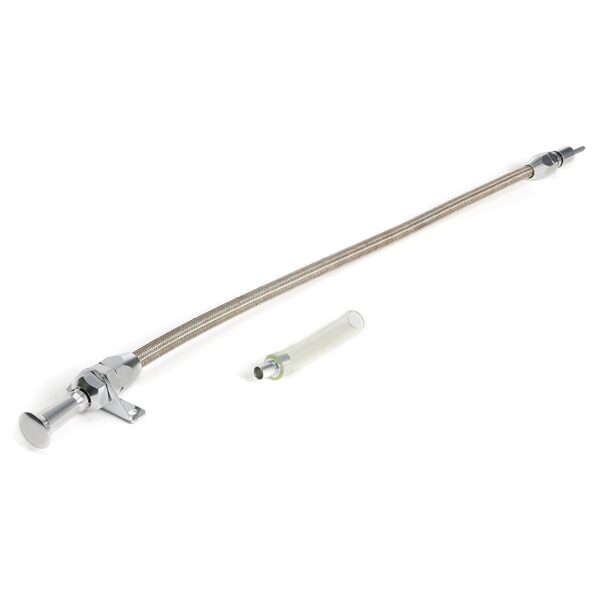 TRANS-DAPT PERFORMANCE PRODUCTS TRANSMISSION DIPSTICK ALUMINUM HANDLE FLEXIBLE FORD C6