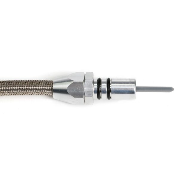 TRANS-DAPT PERFORMANCE PRODUCTS TRANSMISSION DIPSTICK ALUMINUM HANDLE FLEXIBLE FORD C6