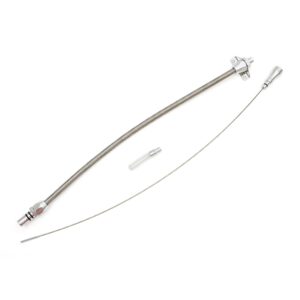 TRANS-DAPT PERFORMANCE PRODUCTS TRANSMISSION DIPSTICK ALUMINUM HANDLE FLEXIBLE GM 4L60E