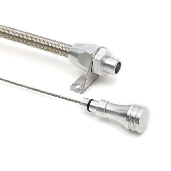 TRANS-DAPT PERFORMANCE PRODUCTS TRANSMISSION DIPSTICK ALUMINUM HANDLE FLEXIBLE GM 4L60E