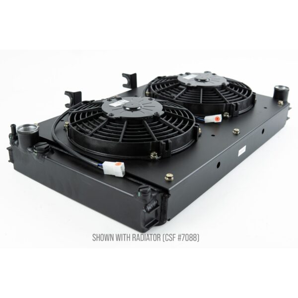Porsche 944 / 924S All-Aluminum Fan Shroud w/ Dual 9-inch SPAL Fan