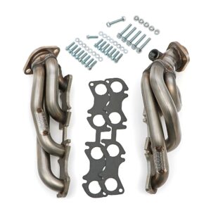 HEDMAN HEDDERS STAINLESS STEEL HEADERS; 1-1/2 IN. TUBE DIA.; STOCK COLL.; SHORTY DESIGN