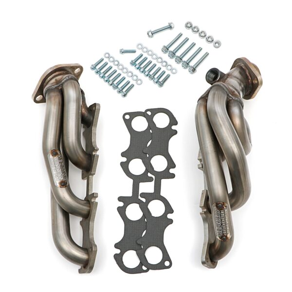 HEDMAN HEDDERS STAINLESS STEEL HEADERS; 1-1/2 IN. TUBE DIA.; STOCK COLL.; SHORTY DESIGN